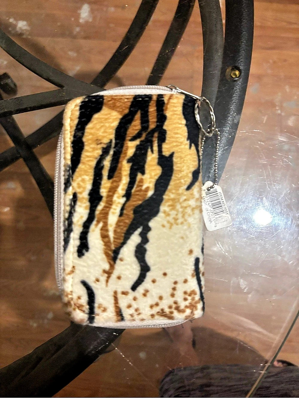 Animal Print Zip Pouch